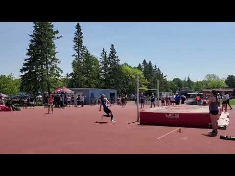 Video of Mason Brennan High Jump 1.90m - May 23, 2024