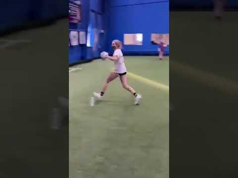 Video of Emma Karcher middle infield drills (2/16/2021)