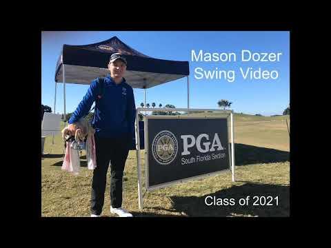 Video of Golf Recruitment Video - Mason Dozer - Class of 2021 - September 7, 2020