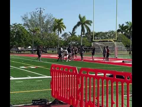 Video of Anthony Olazabal c/o2024 16yr 6’4 210lbs DE first ever camp!