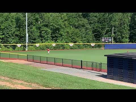 Video of Brennen Triples with 3 RBIs Ripken Stadium July 28,2019