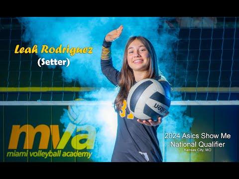 Video of Leah Rodriguez (Setter) 2026. MVA 16 Elite Freideman. Asics Show Me National Qualifier.