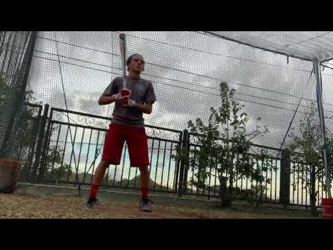 Video of Taking front toss