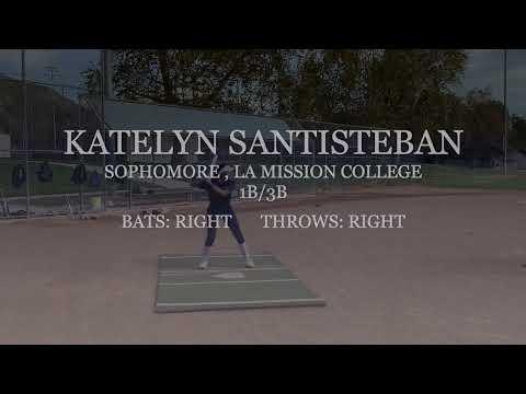 Video of 2024 Katelyn Santisteban 1B/3B Recruit Skills Video