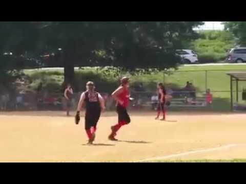 Video of Allyssa's 1st HR at 13