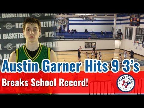 Video of Austin Garner Drops 34 points Including 9 3's to break school record