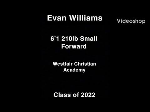 Video of Evan Williams 2021-2022 Senior Year Highlights