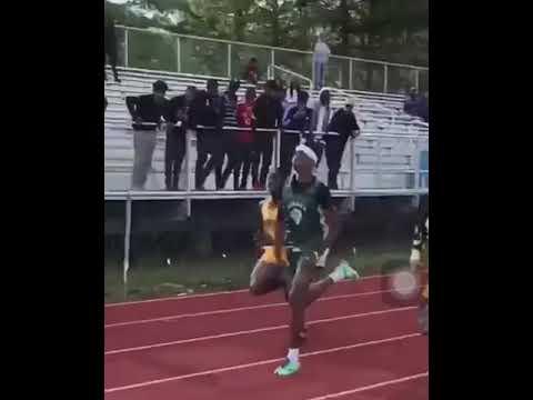 Video of 100 meter dash