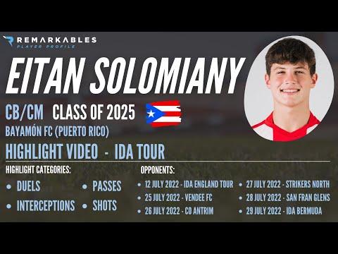 Video of EITAN SOLOMIANY BAYAMON FC