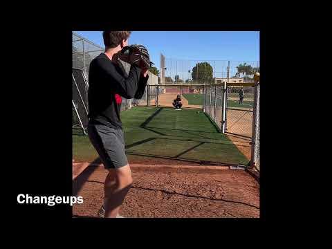 Video of Pitching clips over the summer