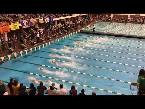 Video of 2/18/22 100 Free, Lane 6. OHSAA ‘22 NE District champs