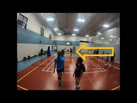 Video of Isabella Tehrani Serve Recieve Passing Footage- December 2020