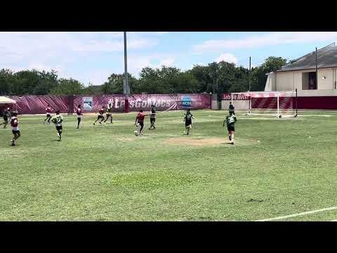 Video of Alejandro Soto scoring a goal at FSC ID camp