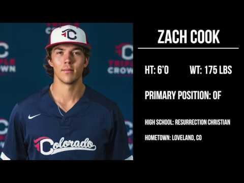 Video of Zach Cook (2021) skills June 2020