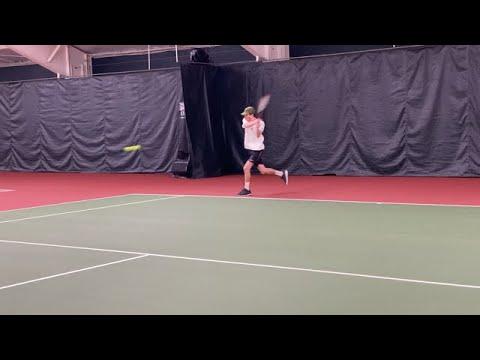 Video of Jake Kuerbis Tennis Recruiting Video 2021