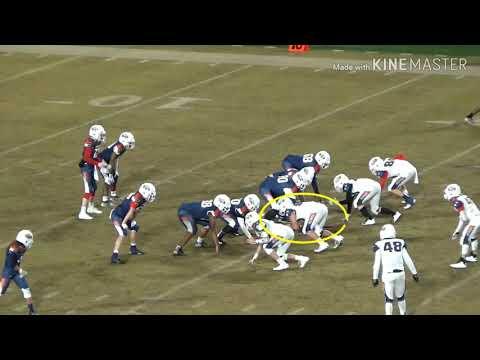 Video of 2020 Carolina Bowl Highlights - Most Outstanding Lineman for South Carolina 8th Grade Team