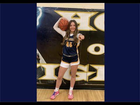 Video of Clara Steinberg Sophomore Year 20.2 ppg, 6.7 rbg, 3.6 spg