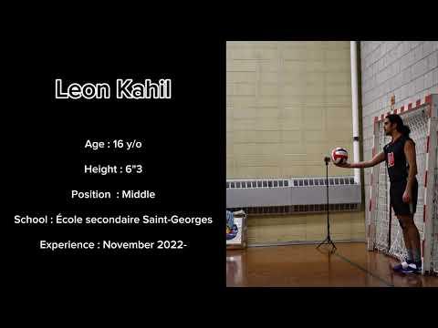 Video of LEON KAHIL VB MONTAGE VIDEO 2022-2023