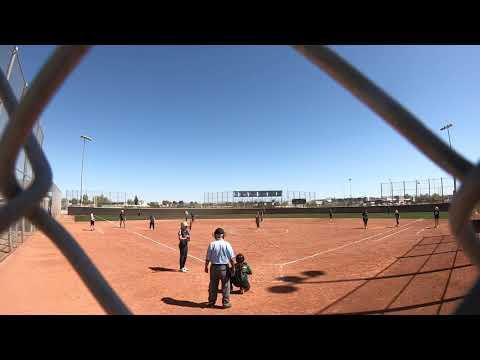 Video of Grand Slam 3/27/2021 - Isabel Rodriguez, Casteel High School Pitcher