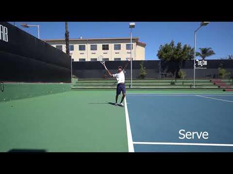 Video of Rohan Gupta Tennis Recruiting Video Huntington Beach, CA