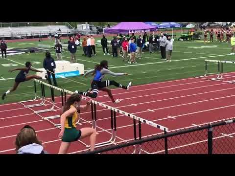 Video of EPC Championship Gold Medal 100 meter hurdles 5/10/2021