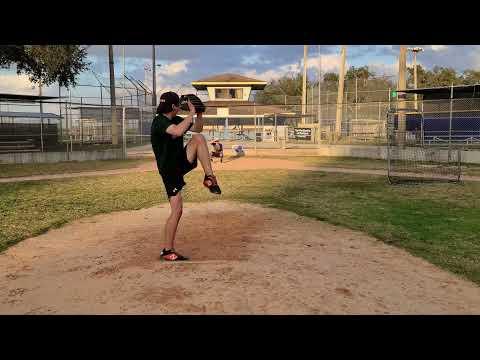 Video of Blake with his pitching coach