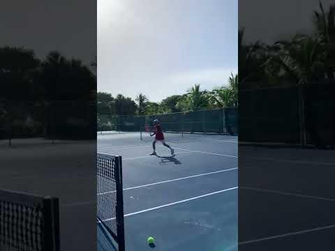 Video of Transition to net