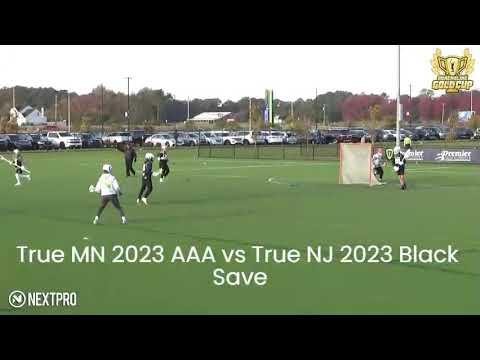 Video of Connor Gaughan Lacrosse Goalie 2023 Fall 21' Highlights