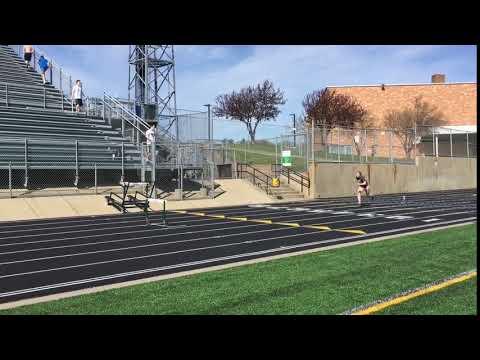 Video of First 3 Hurdles At Practice