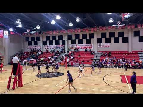 Video of Isabella Estrella #12 (setter) c/o 2023