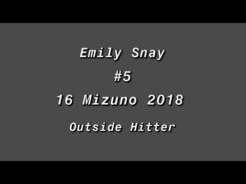 Video of Emily Snay MIElite 2018 Outside Highlights