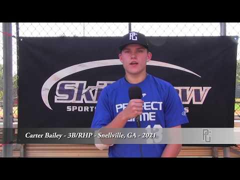 Video of Carter Bailey - 3B/RHP - Snellville, GA - 2021