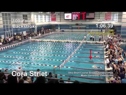 Video of 100 Back-2016 Ohio Short Course Senior Championships