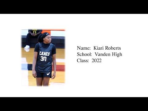 Video of Kiari Roberts 