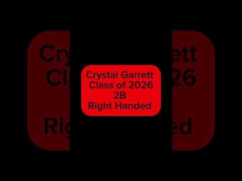 Video of Crystal Garrett’s Skills Video