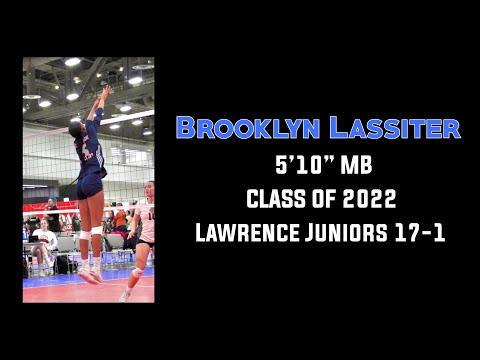 Video of Brooklyn Lassiter- Class of 2022 MB- Volleyball Recruit Highlights