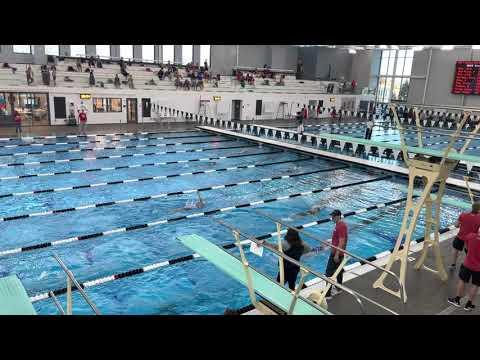 Video of 2021 400 IM lane 6 (lane 1 is top of screen)