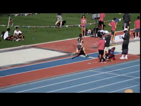 Video of Ian Kelly CIF Valley Championship Long Jump 23'2.25" First Place 