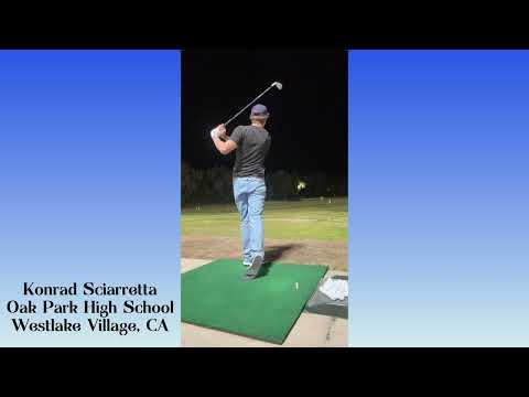 Video of Konrad Sciarretta Golf Video