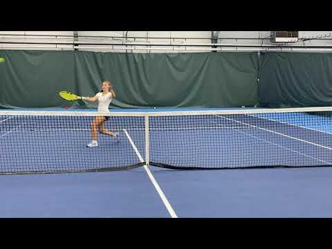 Video of Caroline Sutliffe - net volleys