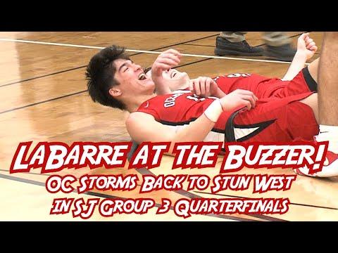 Video of LaBarre Buzzer Beater After Comeback/Ocean City 46 Cherry Hill West 44/ SJ Group 3 Quarter Final 