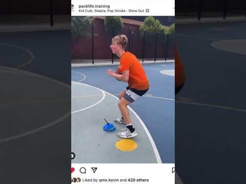 Video of Max Schwede 2022 6'2 PG  Training Montage 