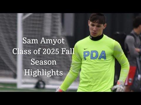 Video of Sam Amyot (PDA) Class of 2025 Fall Season Highlights