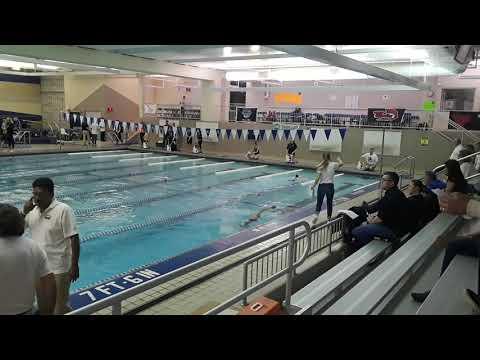 Video of 500 freestyle, lane 2