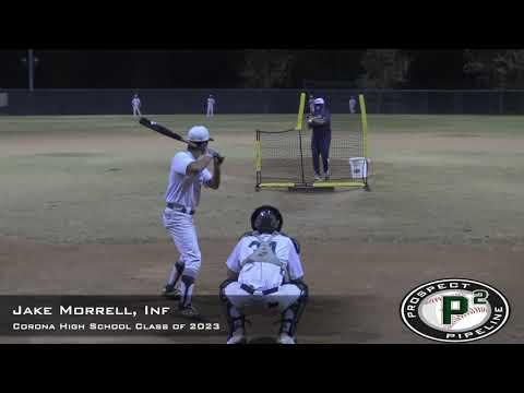 Video of Jake Morrell Prospect Video Inf, Corona High School Class of 2023