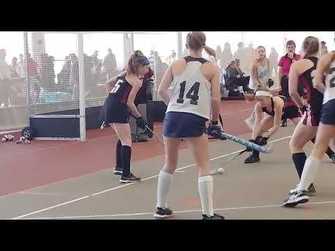 Video of Carynn #5 Sophomore Indoor Season 2019-2020 - Black & White Jersey