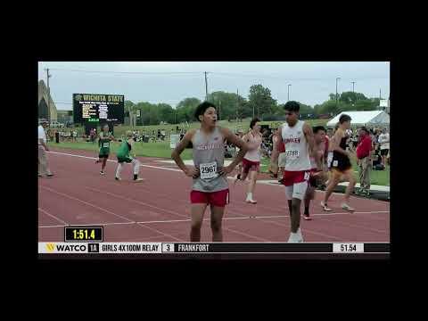 Video of Kinsley state FINALS 4x400 2023