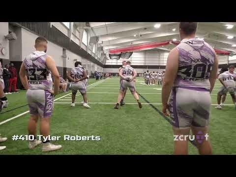 Video of Tyler Roberts - OL - 2/26/23 - Full Scout Video