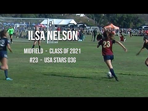 Video of ILSA NELSON Soccer Highlights Through December 2019