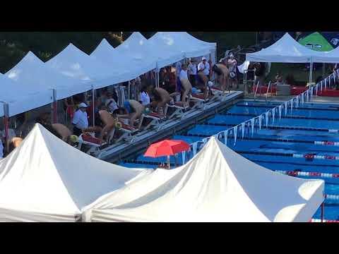 Video of Isaac Giordano wins B finals in the 200 fly at Futures